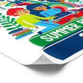 Kleur Ons Wereld Zomer Leesprogramma 2025 Boek L Poster (Hoek)