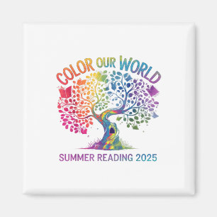 Kleur Ons Wereld Zomer Leesprogramma 2025 Boek T Magneet