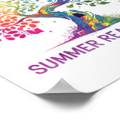 Kleur Ons Wereld Zomer Leesprogramma 2025 Boek T Poster (Hoek)