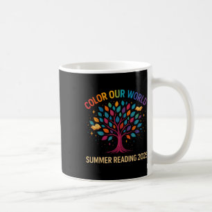 Kleur ons Wereld Zomer Leesprogramma 2025 Boeken Koffiemok