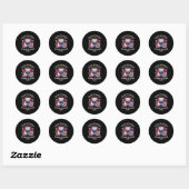 Kleur Ons Wereld Zomer Leesprogramma 2025 Schattig Ronde Sticker (Vel)