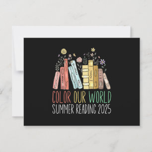 Kleur Onze Wereld Zomer Lezen 2025 Briefkaart