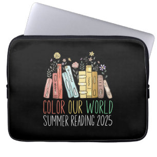 Kleur Onze Wereld Zomer Lezen 2025 Laptop Sleeve