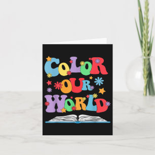 Kleur onze wereld Zomerlezing 2025 Creatief Ent Kaart