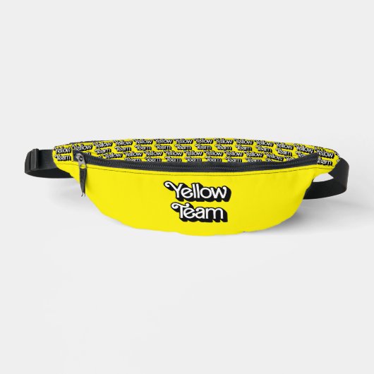 Kleur Oorlog Geel Team Fanny Pack Heuptasje (Voorkant)