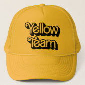 Kleur Oorlog Geel Team Pet (Voorkant)