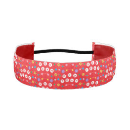Kleur Oorlog Rood Team Haar Accessoire Elastisch H