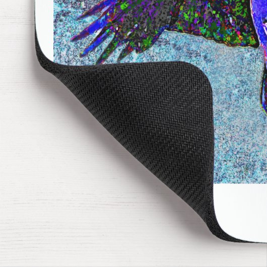 Kleur op blauw muismat (Hoek)