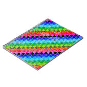 Kleur op vierkantjes papier notitieboek (Linkerzijde)