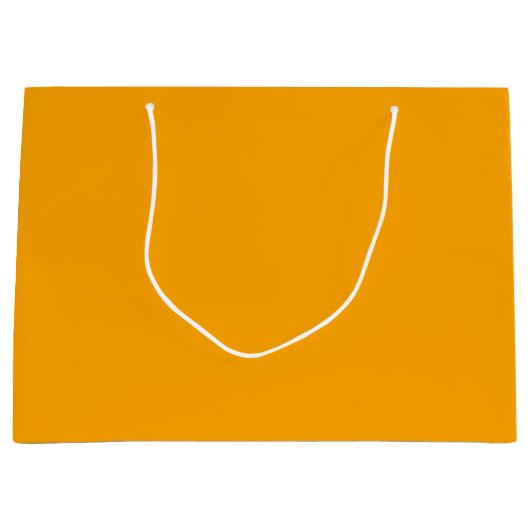 kleur oranje groot cadeauzakje (Voorkant)