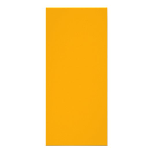 kleur oranje reclamekaart (Voorkant)