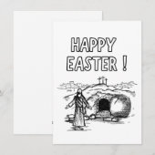 Kleur paasKaart Feestdagenkaart (Voorkant / Achterkant)