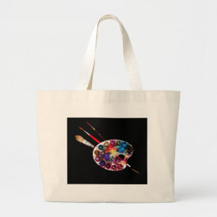 KLEUR PALETTE GROTE TOTE BAG