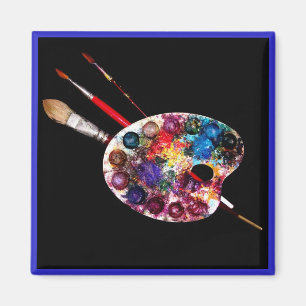 KLEUR PALETTE, schilderkunstenaar Magneet