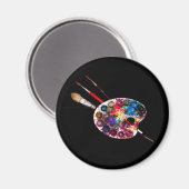KLEUR PALETTE, schilderkunstenaar Magneet (Voorkant / Achterkant)