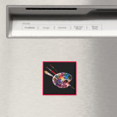 KLEUR PALETTE, schilderkunstenaar Magneet (Insitu (Vaatwasser))