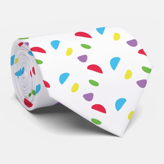 Kleur Panda! Stropdas (Opgerold)