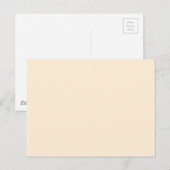 kleur papaja whip briefkaart (Voorkant / Achterkant)