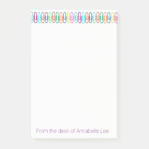 Kleur Paperclips Post-it® Notes