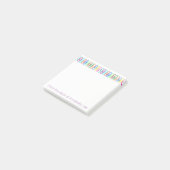 Kleur Paperclips Post-it® Notes (Schuin)