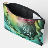 Kleur Papercut Design Accessoire Zakje Reiszak Etui (Open)