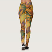 KLEUR PATTERN LEGGINGS (Achterkant)