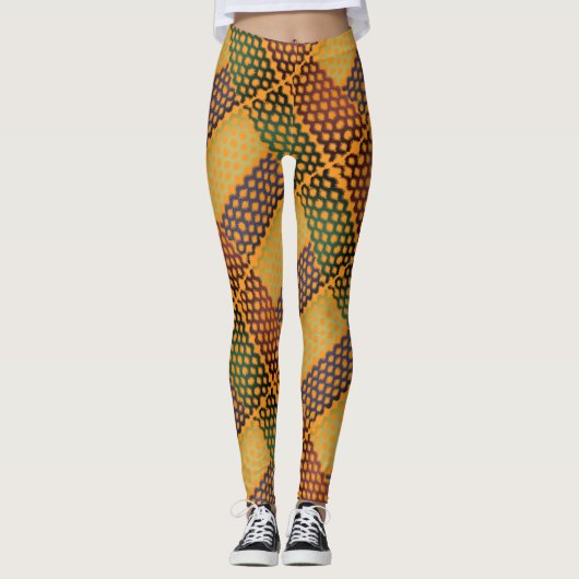 KLEUR PATTERN LEGGINGS (Voorkant)
