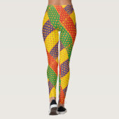 KLEUR PATTERN LEGGINGS (Achterkant)