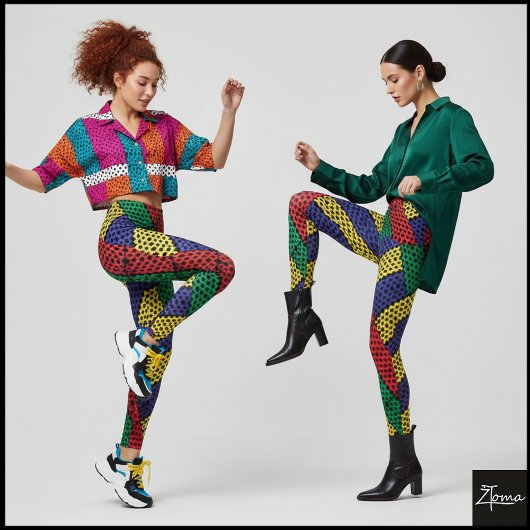 KLEUR PATTERN LEGGINGS
