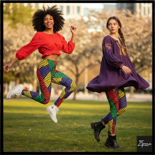 KLEUR PATTERN LEGGINGS