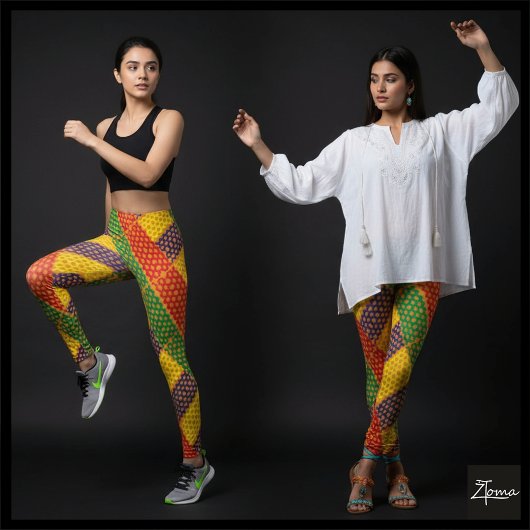 KLEUR PATTERN LEGGINGS