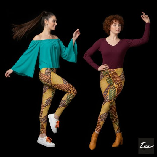 KLEUR PATTERN LEGGINGS