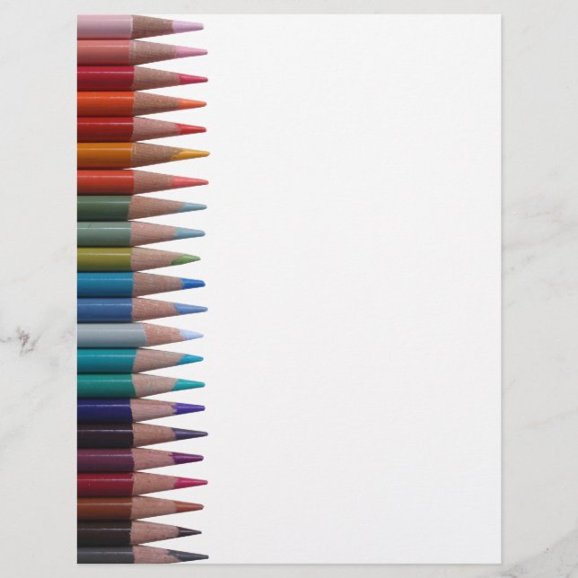 Kleur Pencils Letterhead (Voorkant)