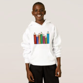 Kleur Pencils Sweatshirt (Voorkant volledig)