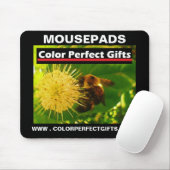 Kleur perfect Gifts Advertisement Bumblebee Nectar Muismat (Met muis)