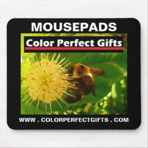 Kleur perfect Gifts Advertisement Bumblebee Nectar Muismat