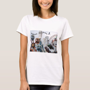 Kleur Pier-Wildwood Tekst Licht Shirt Vrouw