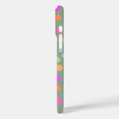 Kleur Poka Dot Case-Mate iPhone Case (Achterkant / Links)