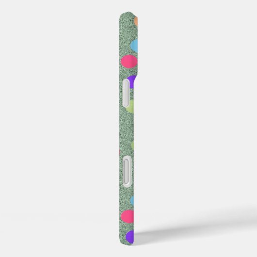 Kleur Poka Dot Case-Mate iPhone Case (Achterkant / Rechts)