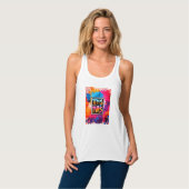 Kleur Pop Delight T-shirt (Volledige Voorkant)