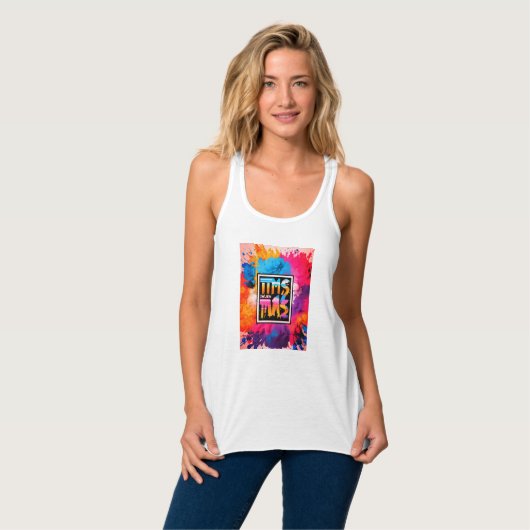 Kleur Pop Delight T-shirt (Volledige Voorkant)