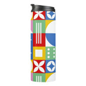 Kleur Pop Geometrisch Thermosbeker