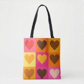 Kleur Pop Hart Tas (Voorkant)