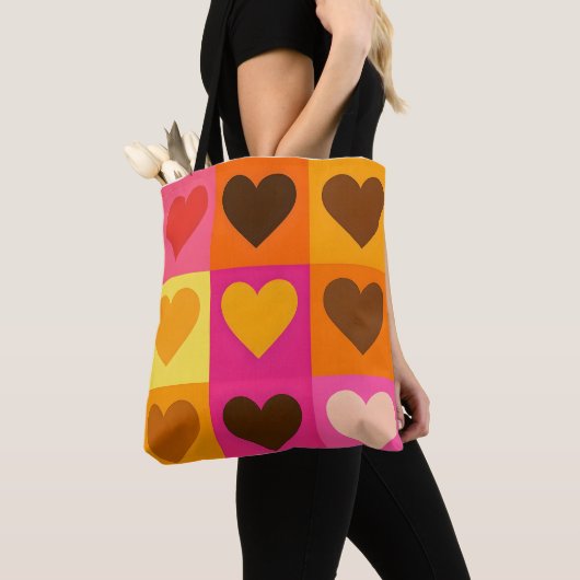 Kleur Pop Hart Tas (Dichtbij)
