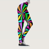 Kleur Pop Neon Leggings (Rechts)