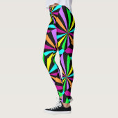 Kleur Pop Neon Leggings (Links)
