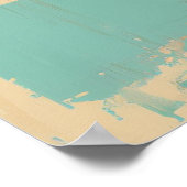 Kleur Pop Retro Shock Poster (Hoek)