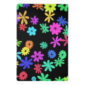 Kleur Pop Schattige Flowers Gepersonaliseerd Mini  Mini Klembord (Achterkant)