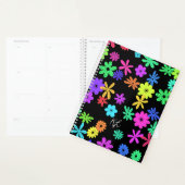 Kleur Pop Schattige Flowers Gepersonaliseerde Plan Planner (Display)