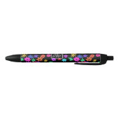 Kleur Pop Schattige Flowers Personalised Pen (Bodem)